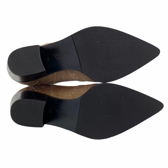 NWT Paige Willa Suede Studded Chelsea Boot 8.5 - Picture 9 of 9